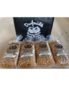 NudelTasche mit 4x Dorfmühle Dinkel-Wellenspätzle 500g