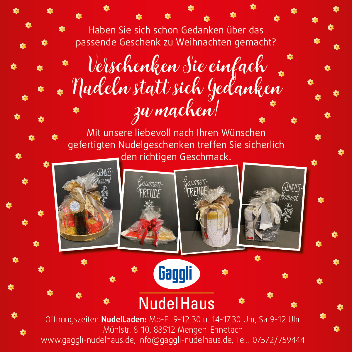 Weihnachten naht…