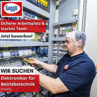 Elektroniker für Betriebstechnik (m/w/d)