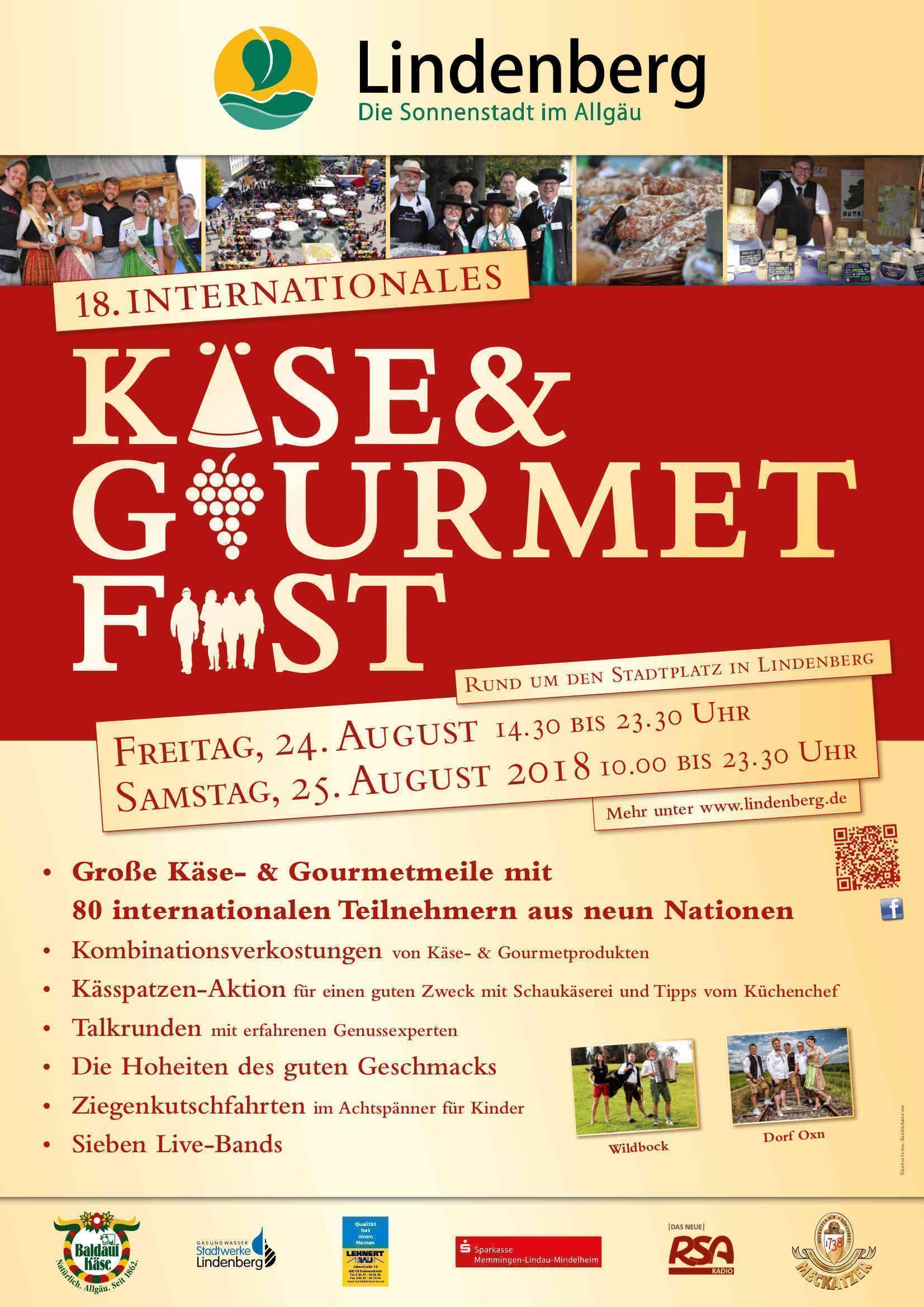 18. Käse und Gourmetfest in Lindenberg